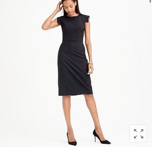J. Crew Navy Resume Dress Size 2